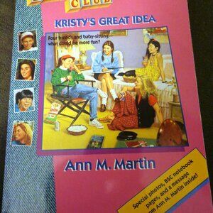 Autographed copy of Babysitters Club "Kristy's Great Idea"